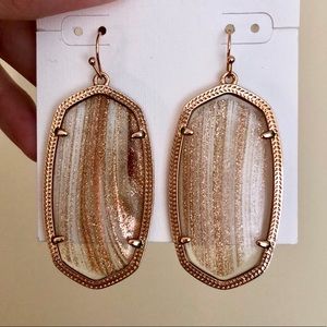 Kendra Scott Rose Gold Danielle Earrings
